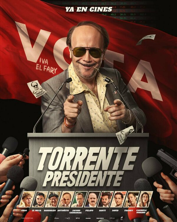 Президент Торрент - постер фильма